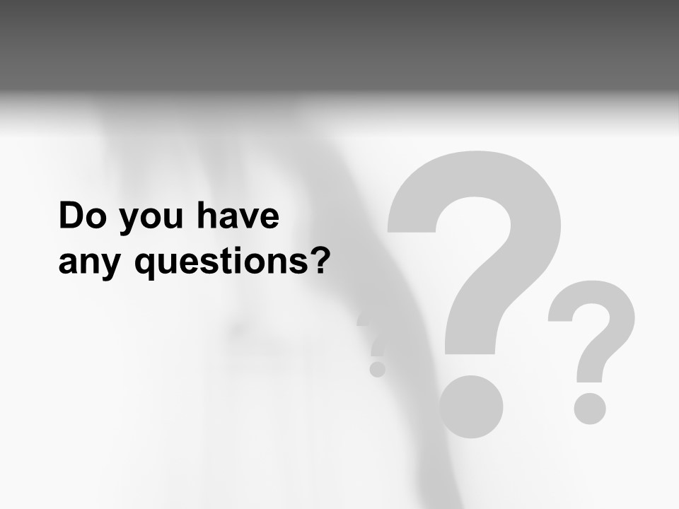 Woman Nice Blur PowerPoint Template