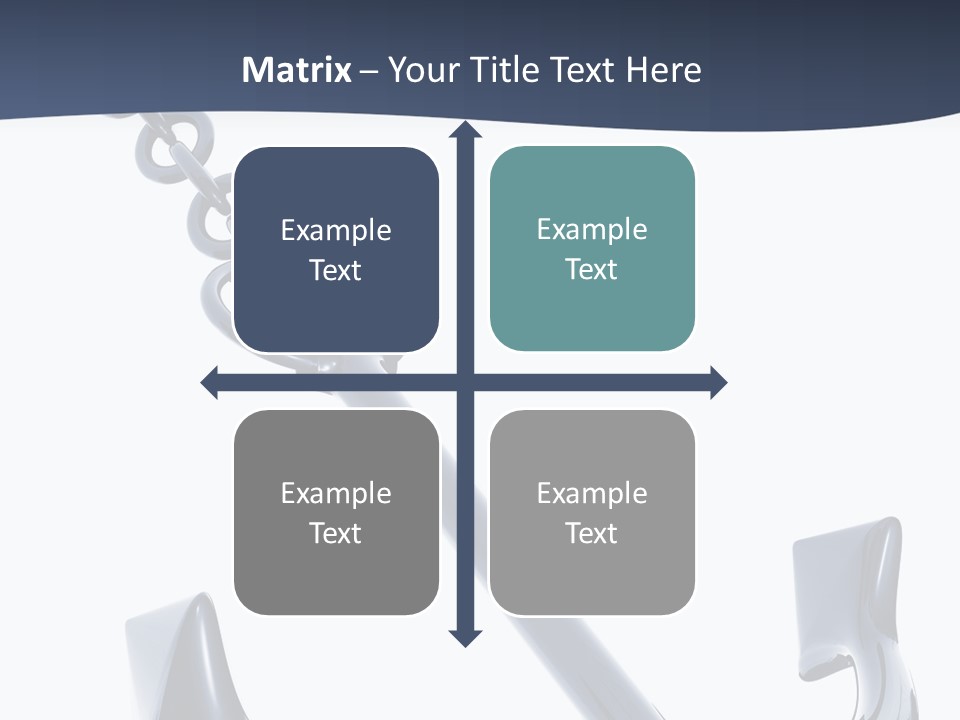 Abstract Anchorage Object PowerPoint Template