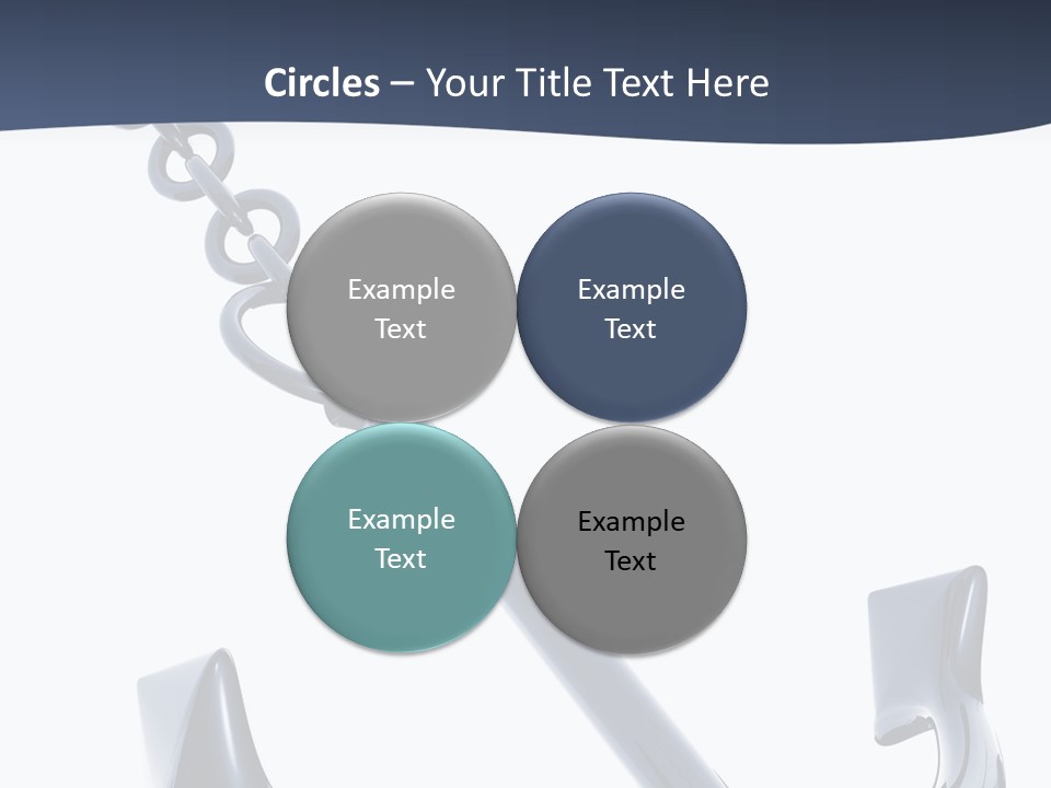 Abstract Anchorage Object PowerPoint Template