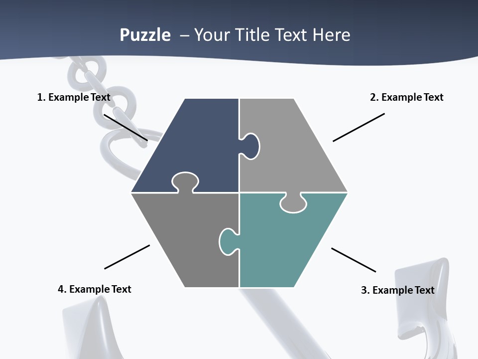 Abstract Anchorage Object PowerPoint Template