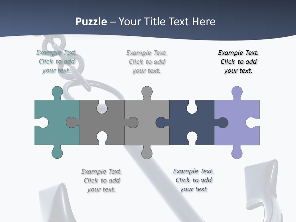 Abstract Anchorage Object PowerPoint Template