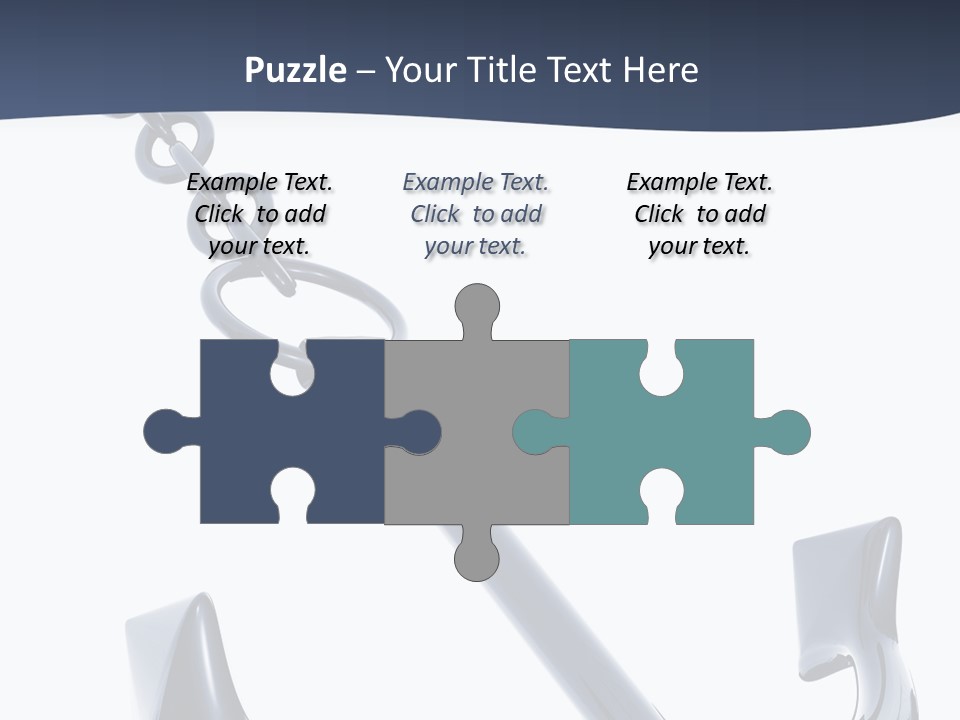 Abstract Anchorage Object PowerPoint Template