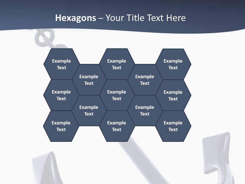 Abstract Anchorage Object PowerPoint Template