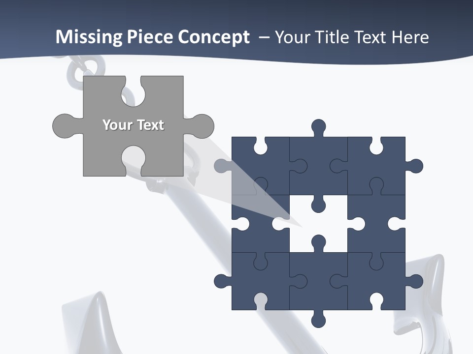 Abstract Anchorage Object PowerPoint Template