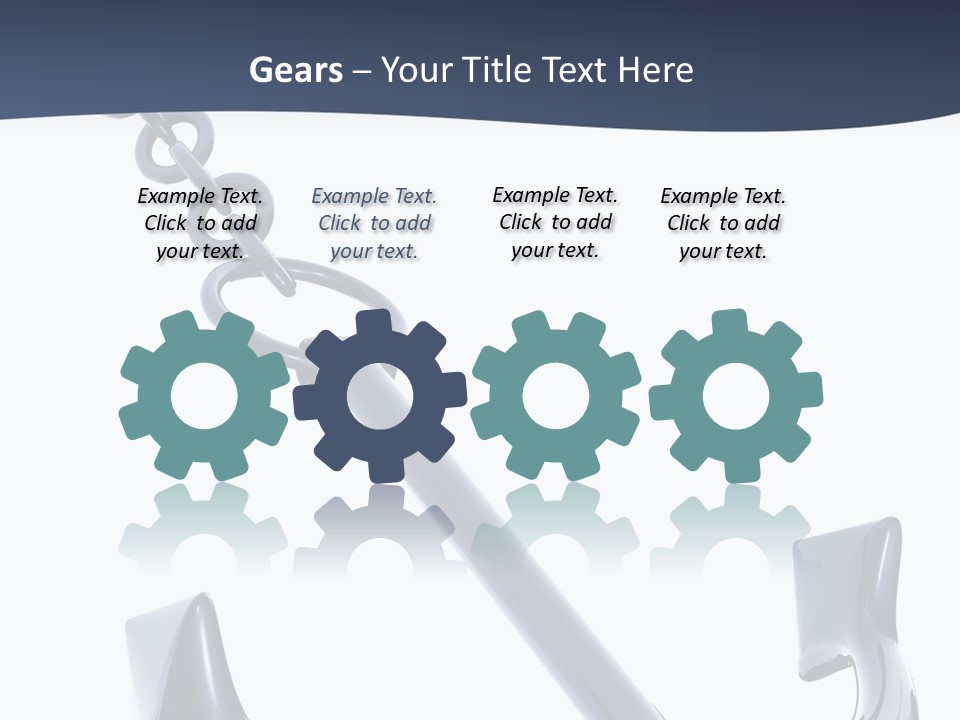 Abstract Anchorage Object PowerPoint Template