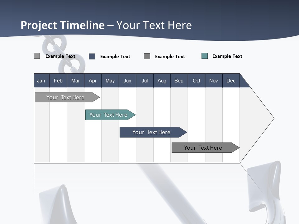 Abstract Anchorage Object PowerPoint Template