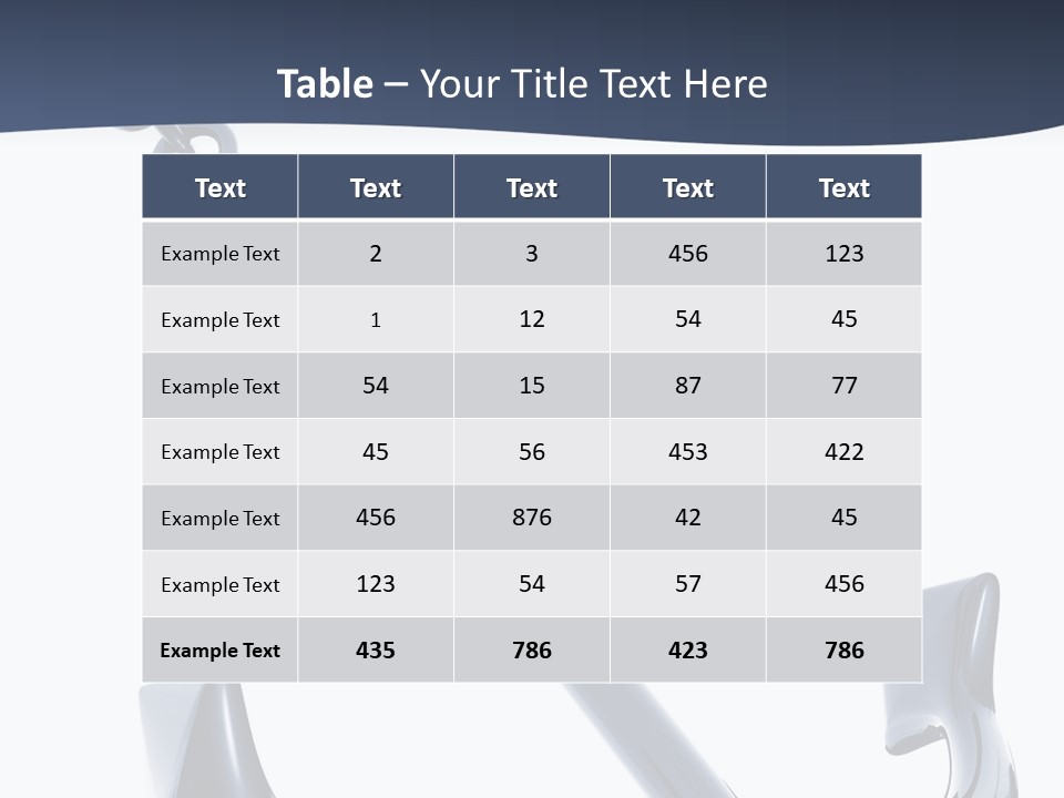 Abstract Anchorage Object PowerPoint Template