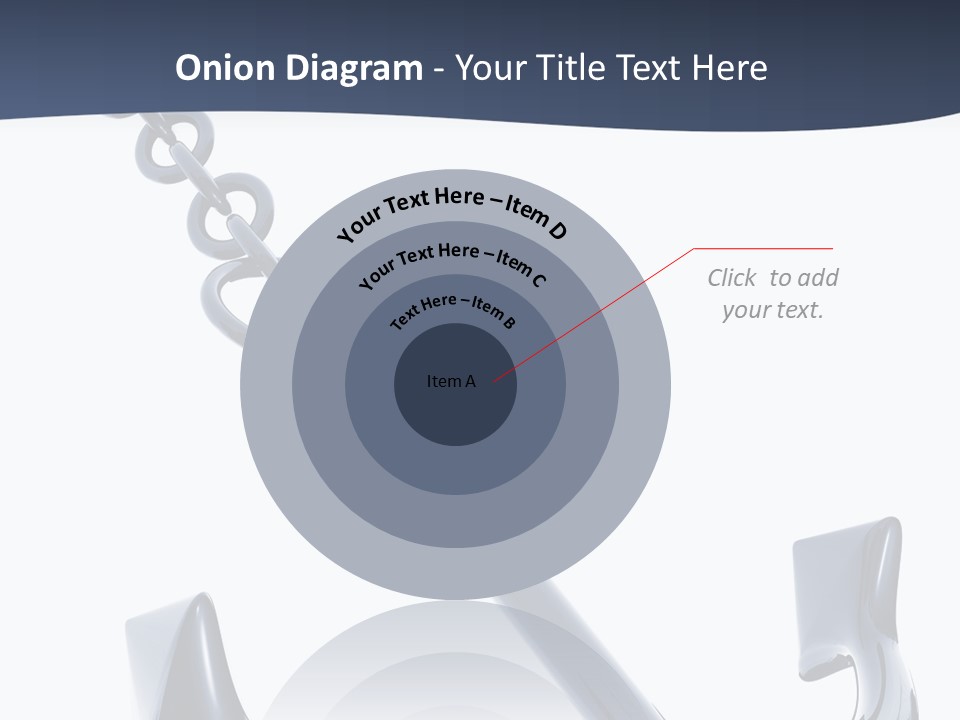 Abstract Anchorage Object PowerPoint Template
