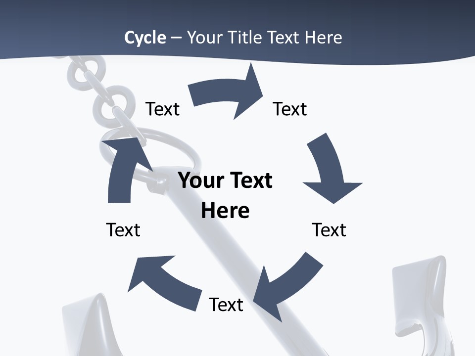 Abstract Anchorage Object PowerPoint Template