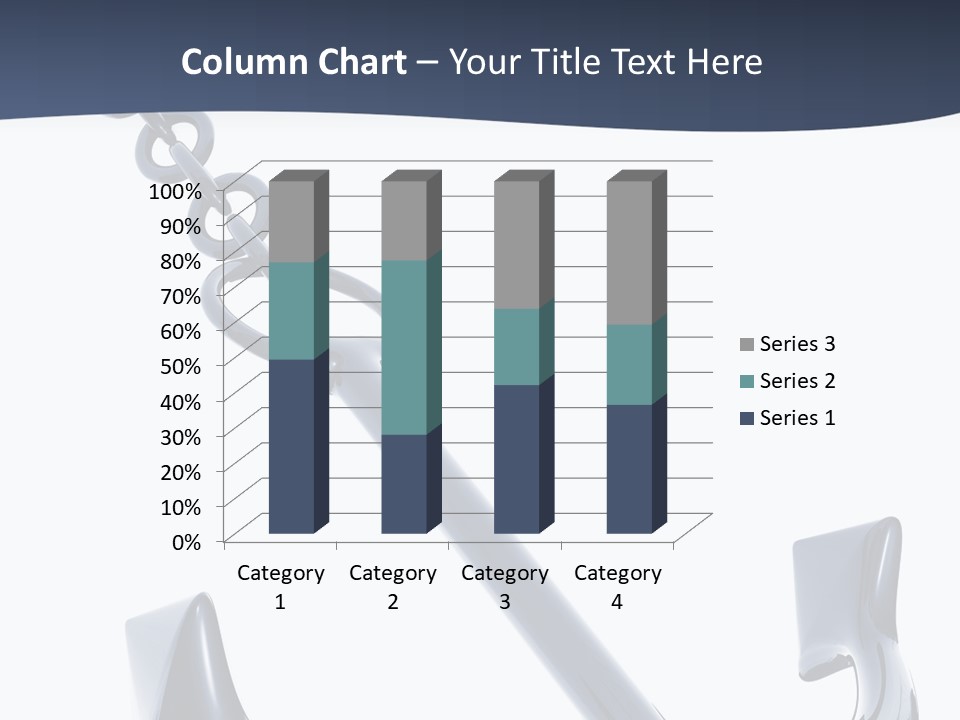 Abstract Anchorage Object PowerPoint Template