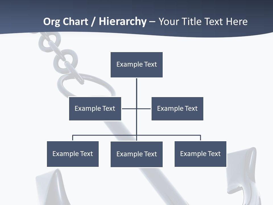Abstract Anchorage Object PowerPoint Template