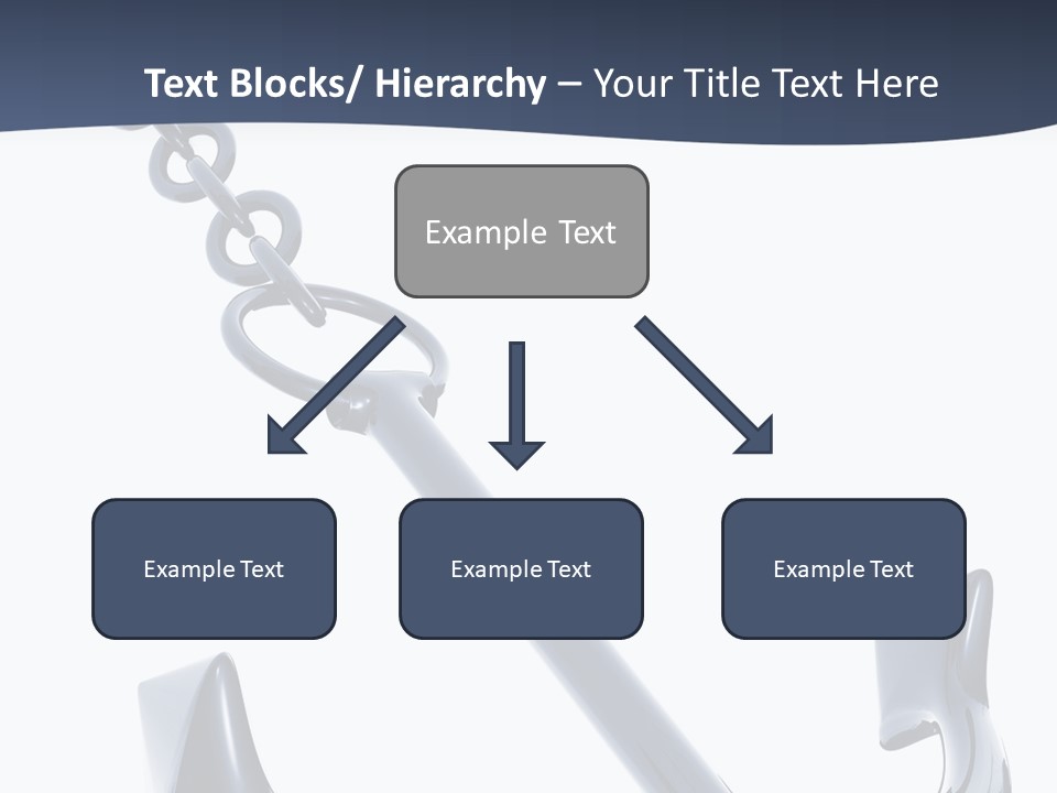 Abstract Anchorage Object PowerPoint Template