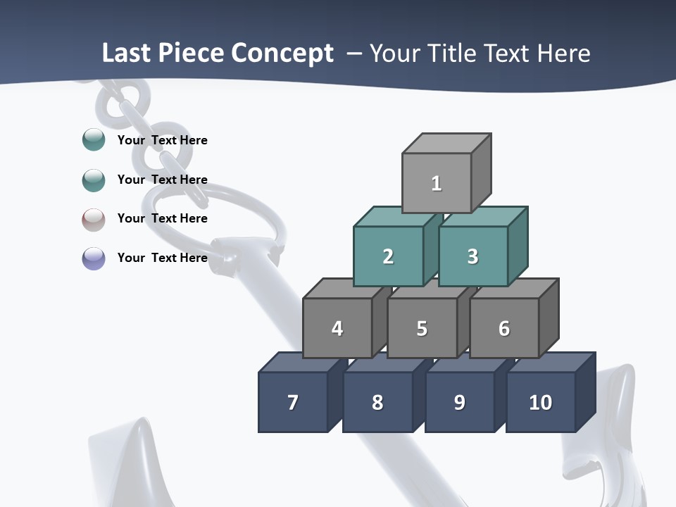 Abstract Anchorage Object PowerPoint Template