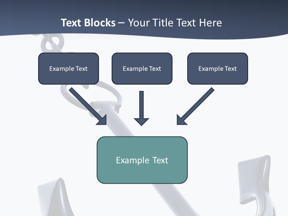 Abstract Anchorage Object PowerPoint Template