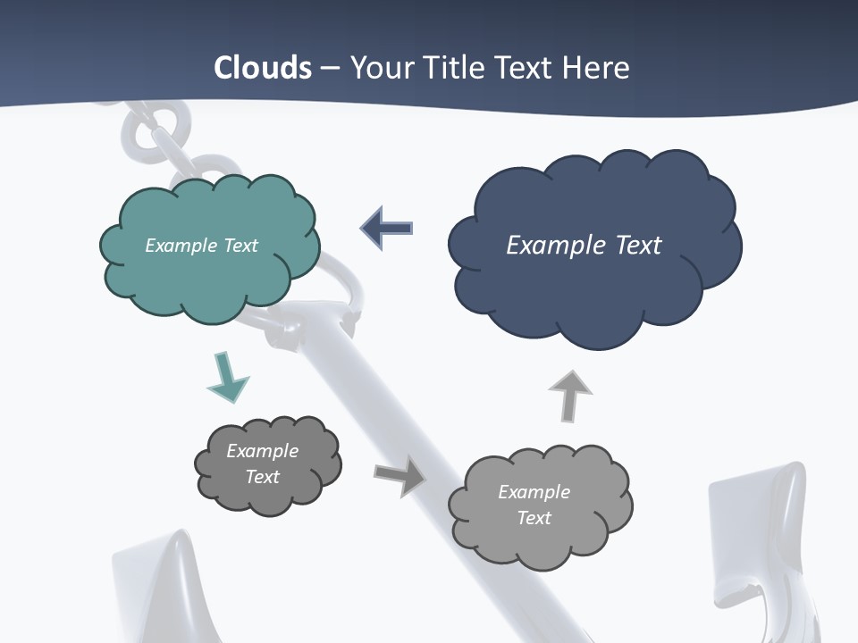 Abstract Anchorage Object PowerPoint Template