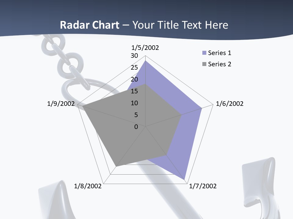 Abstract Anchorage Object PowerPoint Template