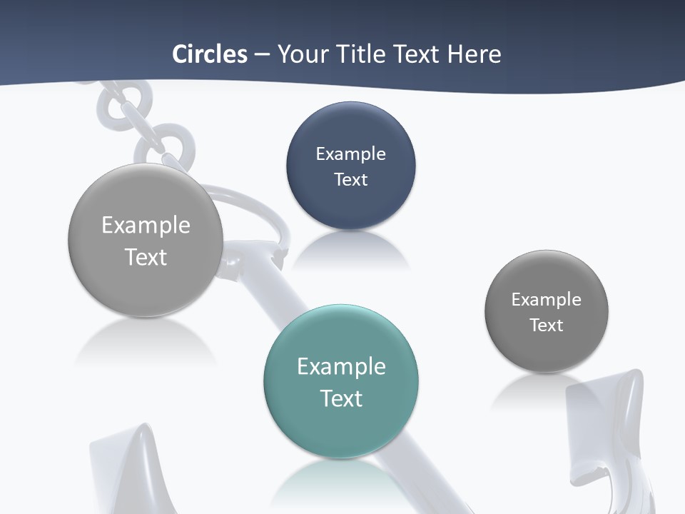 Abstract Anchorage Object PowerPoint Template