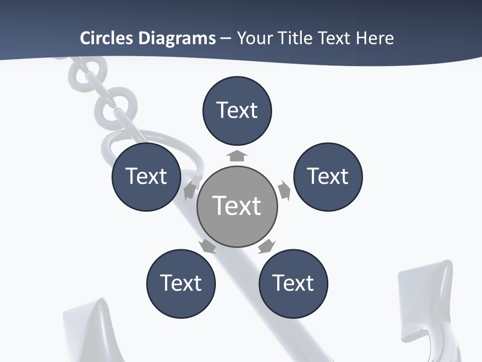 Abstract Anchorage Object PowerPoint Template