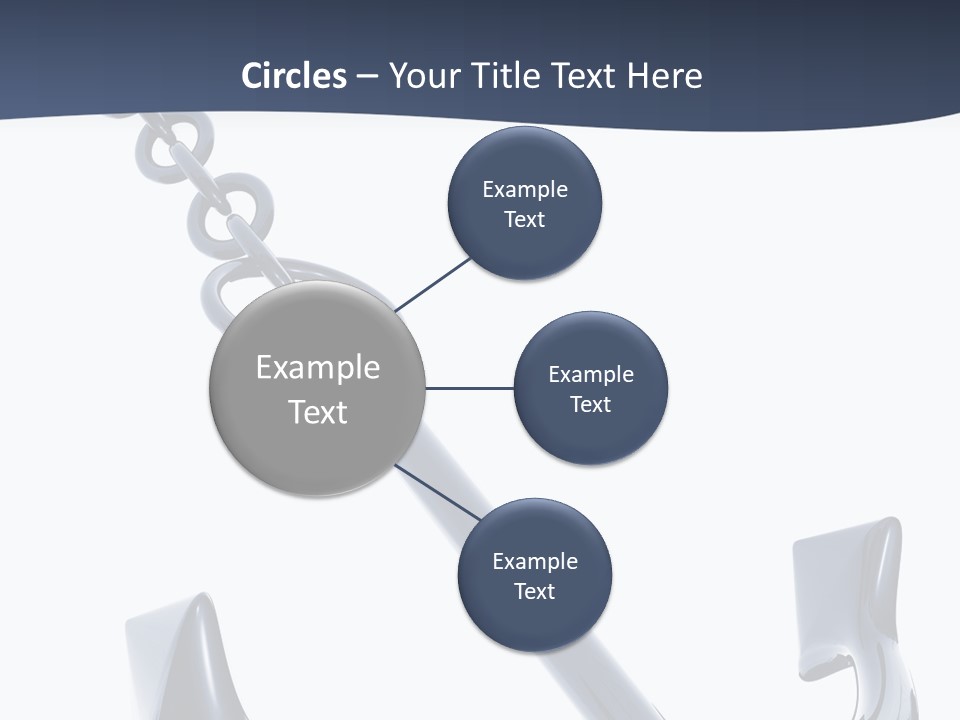 Abstract Anchorage Object PowerPoint Template