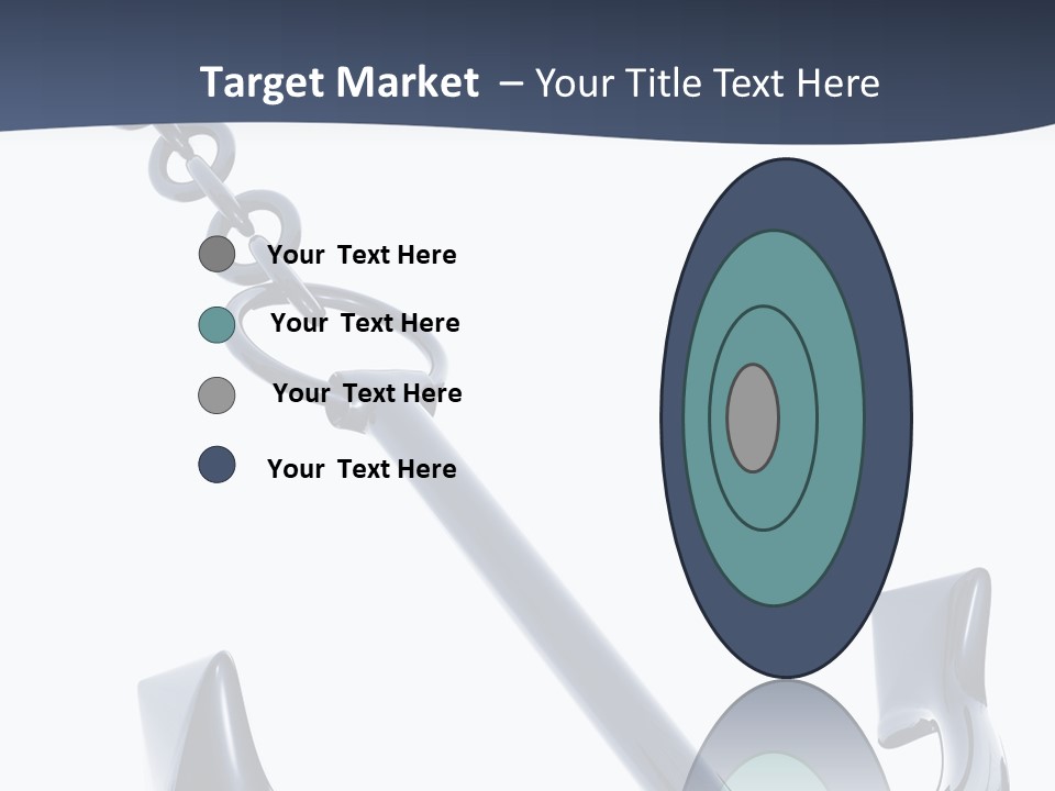 Abstract Anchorage Object PowerPoint Template