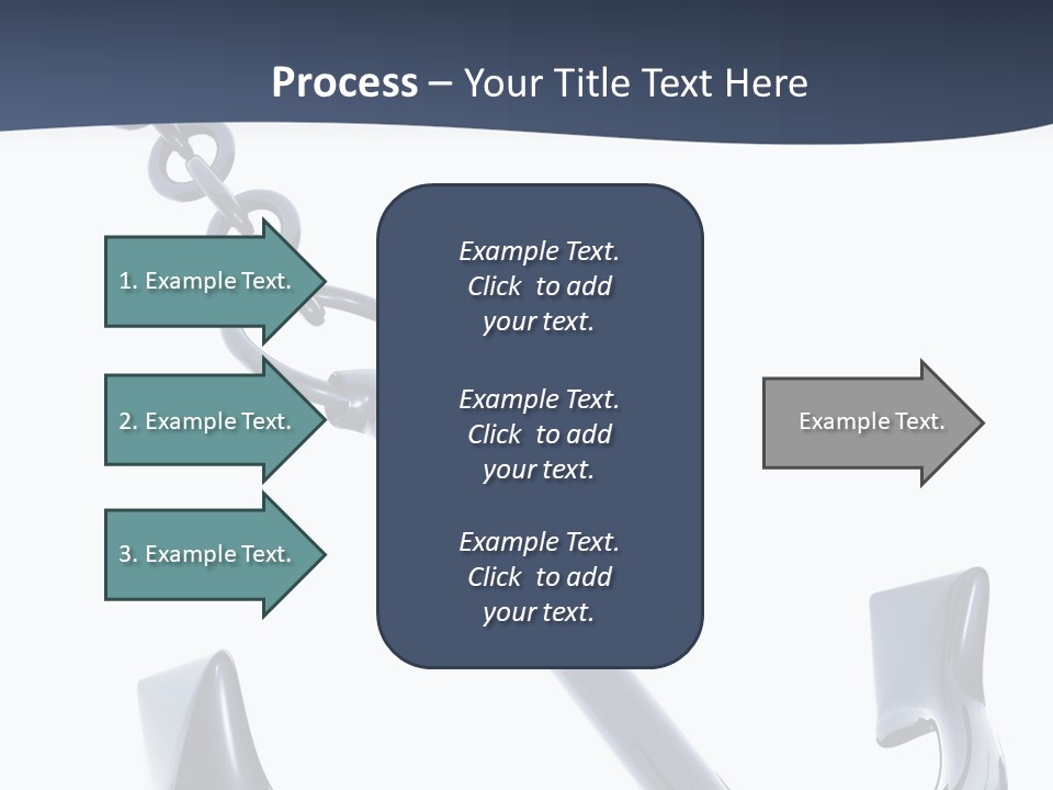Abstract Anchorage Object PowerPoint Template