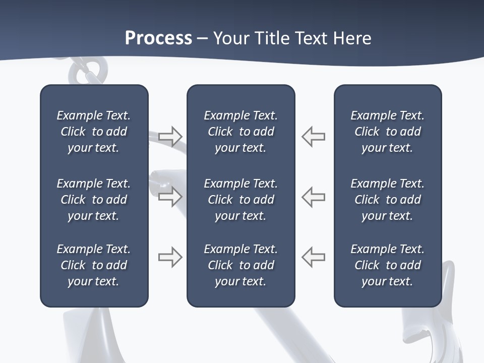 Abstract Anchorage Object PowerPoint Template