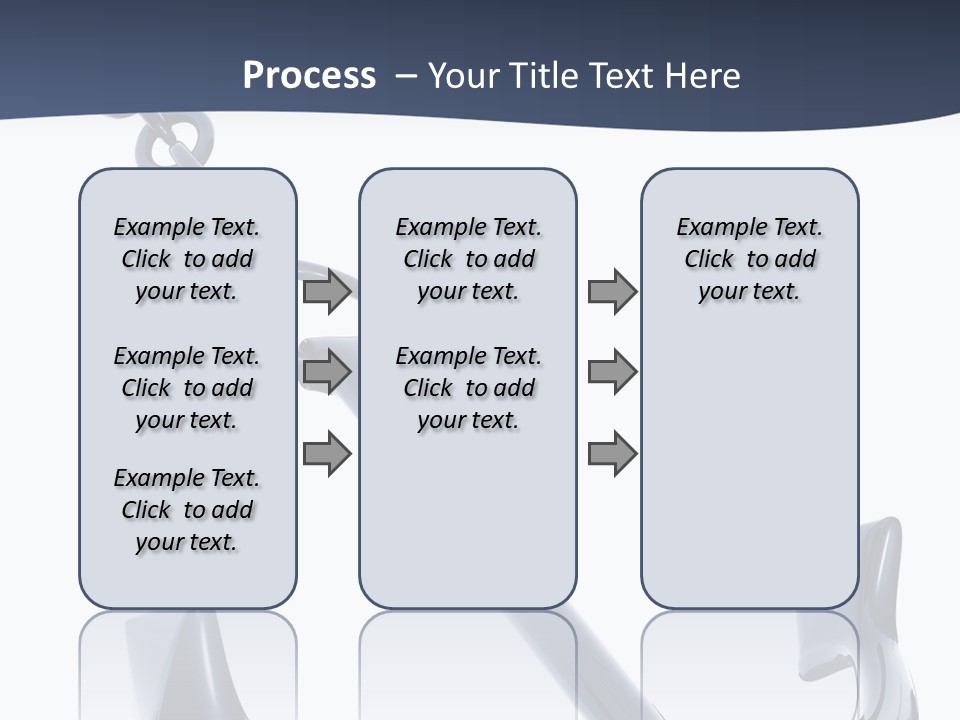 Abstract Anchorage Object PowerPoint Template