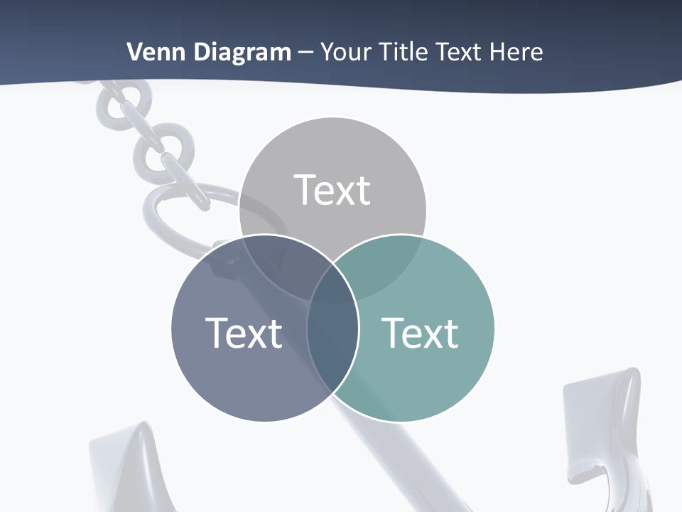Abstract Anchorage Object PowerPoint Template