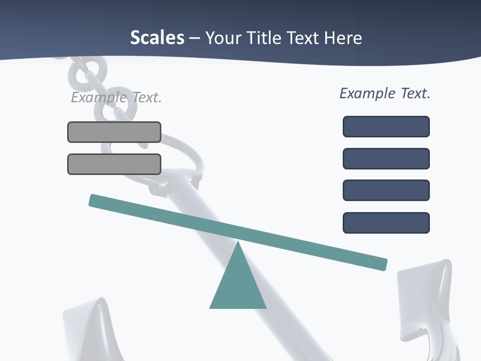 Abstract Anchorage Object PowerPoint Template
