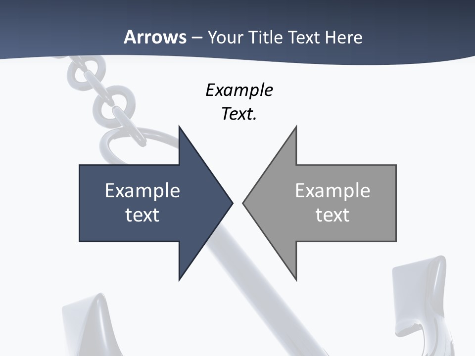 Abstract Anchorage Object PowerPoint Template