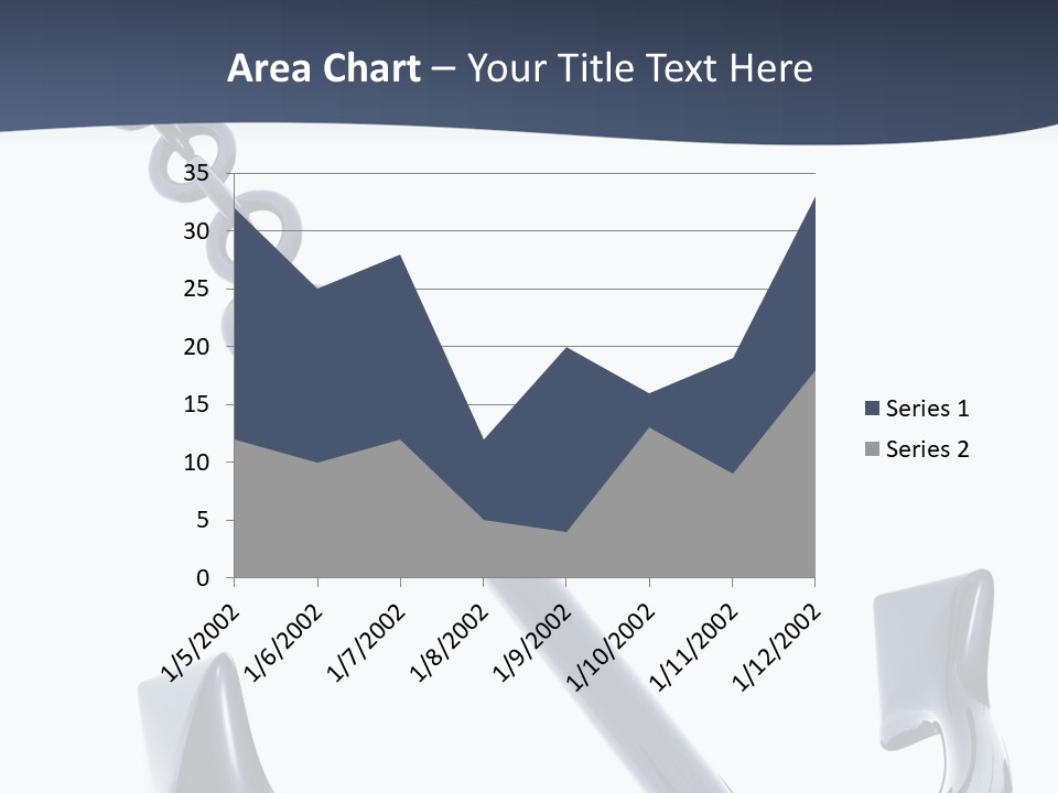 Abstract Anchorage Object PowerPoint Template