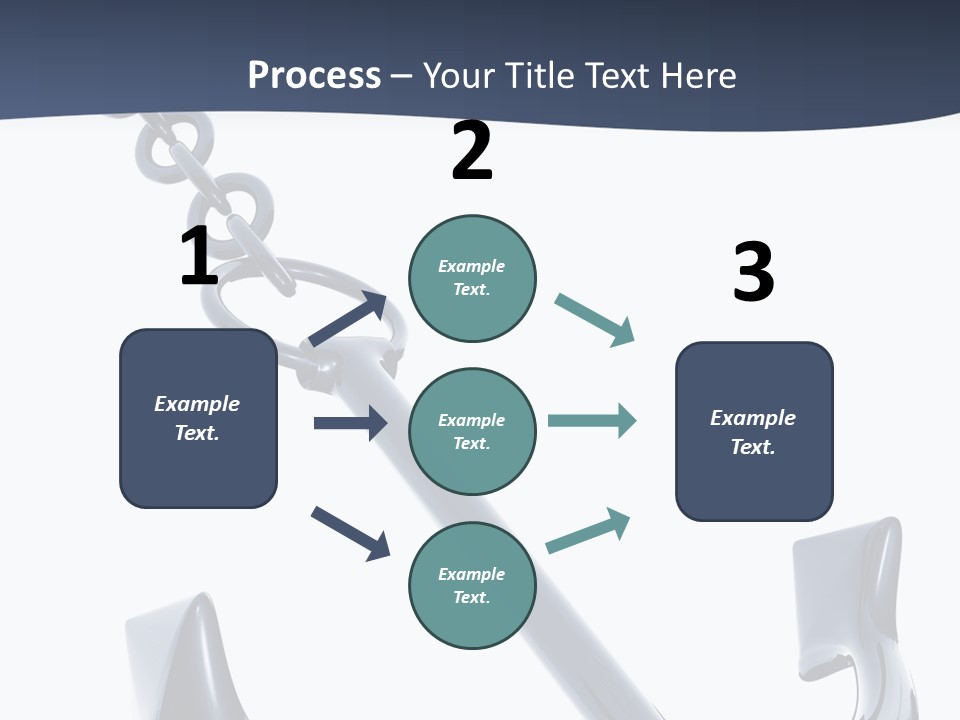 Abstract Anchorage Object PowerPoint Template