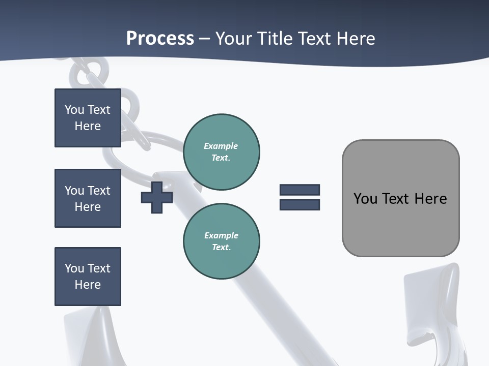 Abstract Anchorage Object PowerPoint Template