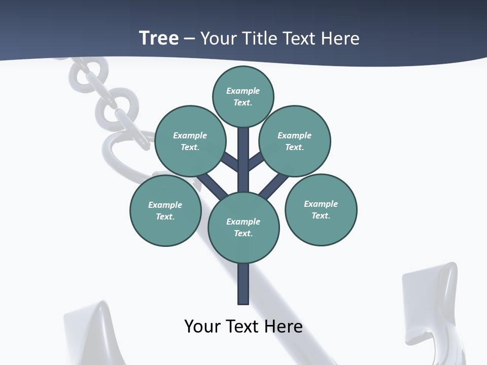 Abstract Anchorage Object PowerPoint Template