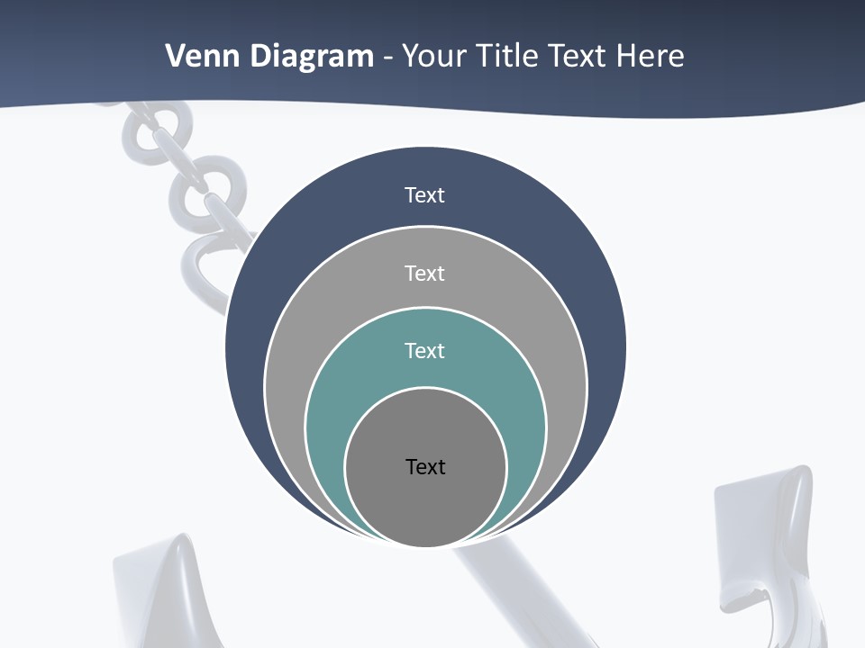 Abstract Anchorage Object PowerPoint Template