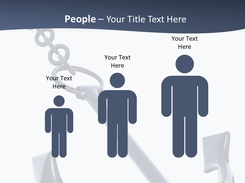Abstract Anchorage Object PowerPoint Template