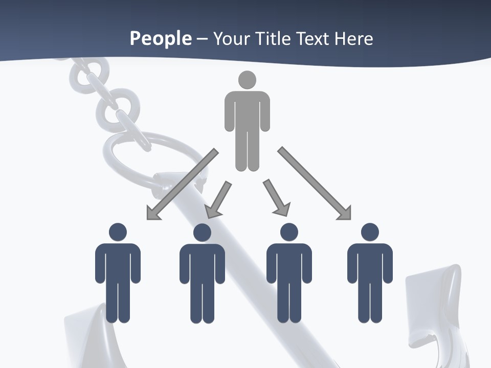 Abstract Anchorage Object PowerPoint Template