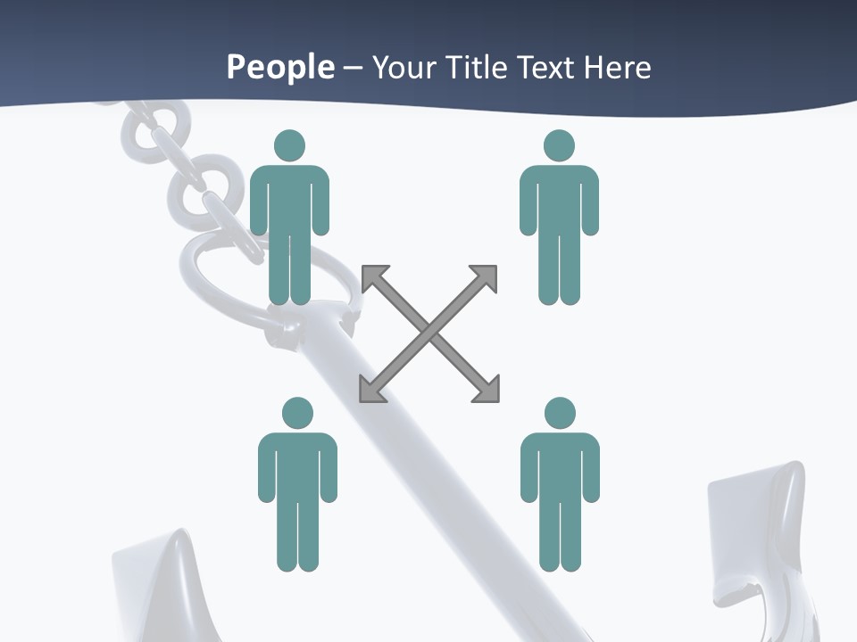 Abstract Anchorage Object PowerPoint Template