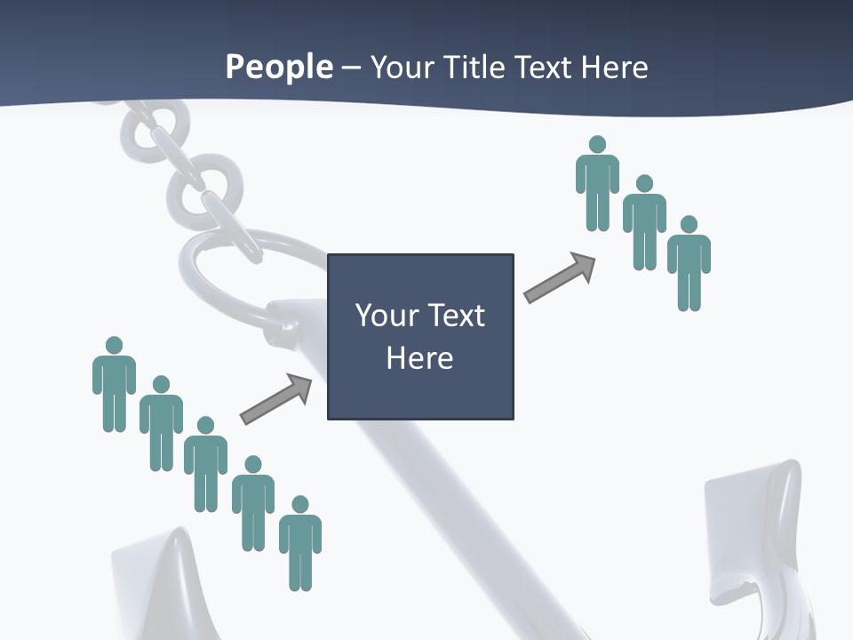 Abstract Anchorage Object PowerPoint Template