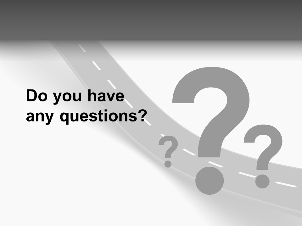 Track Mountain Line PowerPoint Template