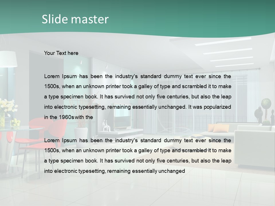 Angelic Funny Isolated PowerPoint Template