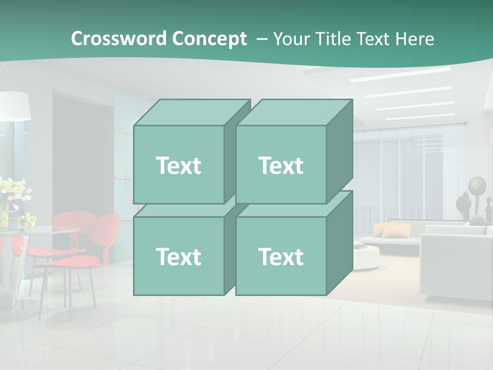 Angelic Funny Isolated PowerPoint Template