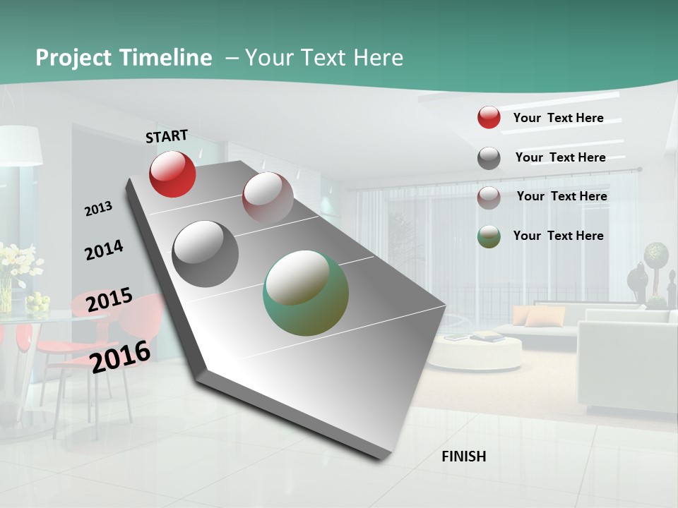 Angelic Funny Isolated PowerPoint Template