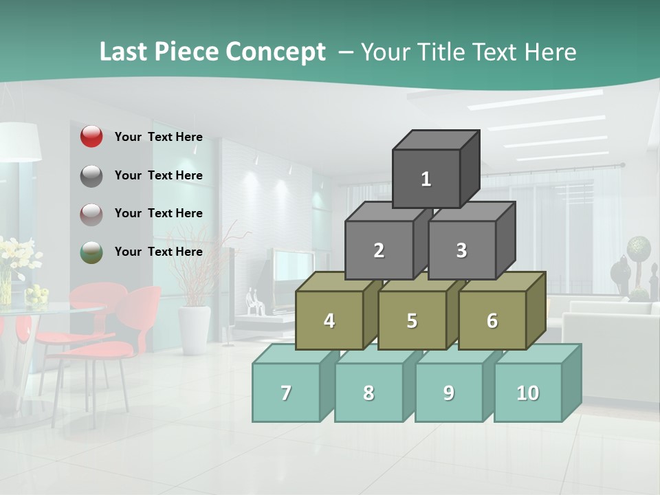 Angelic Funny Isolated PowerPoint Template