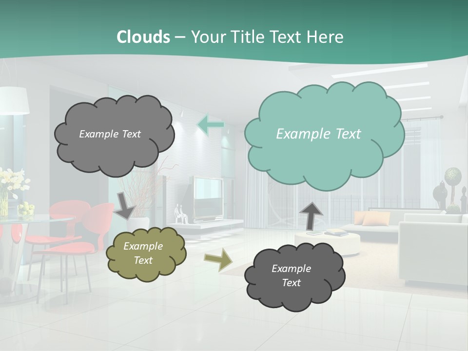 Angelic Funny Isolated PowerPoint Template