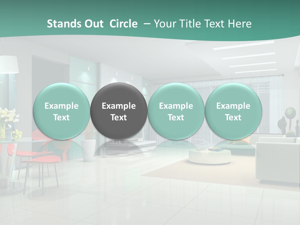 Angelic Funny Isolated PowerPoint Template