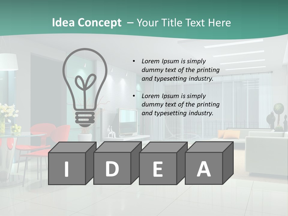 Angelic Funny Isolated PowerPoint Template