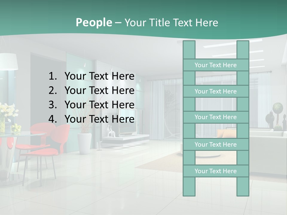 Angelic Funny Isolated PowerPoint Template