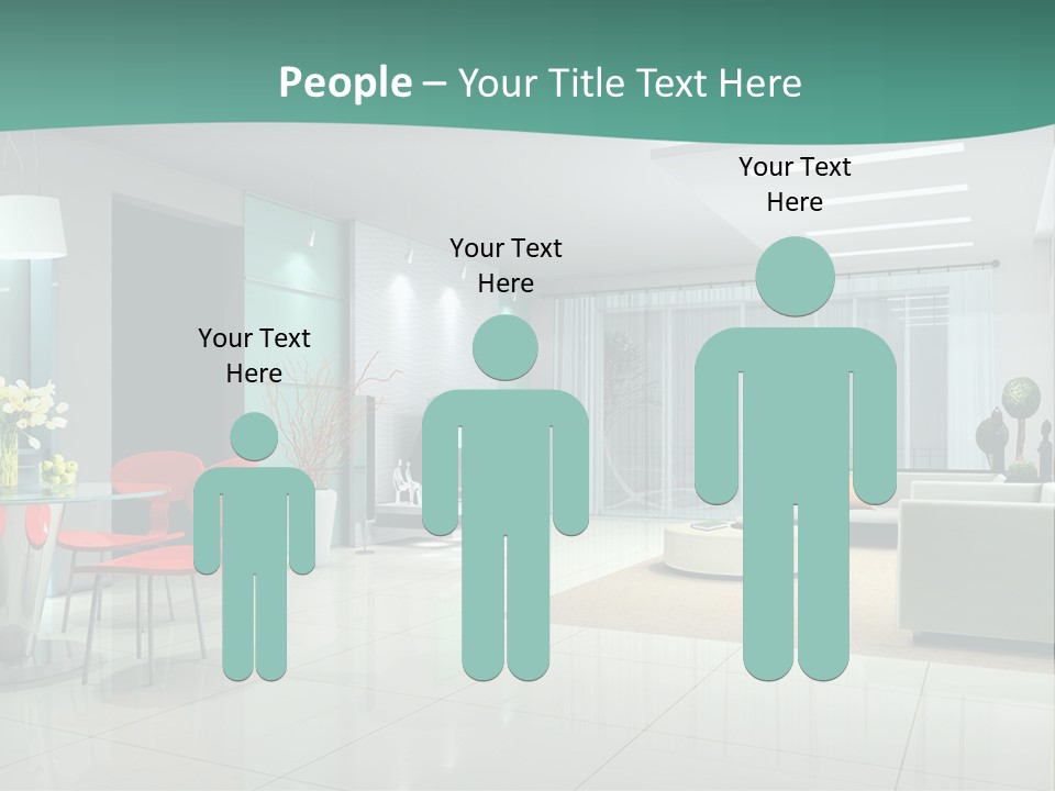 Angelic Funny Isolated PowerPoint Template