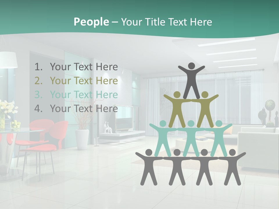 Angelic Funny Isolated PowerPoint Template